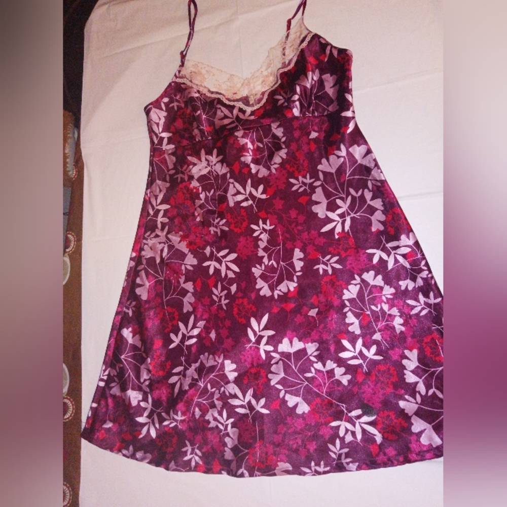 Women's satin slip dress
